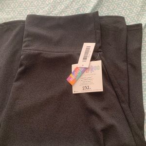 2xl azure knee length a line skirt